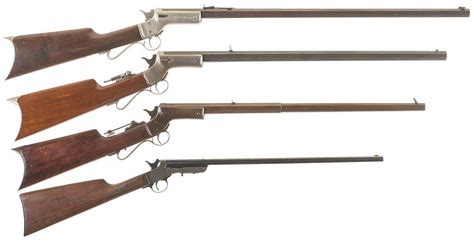 Collector's Lot of Four Stevens Single Shot Rifles -A) Stevens T | Rock ...