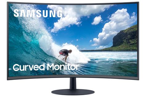 Samsung Curved Monitor 32" FHD Computer Monitor, Bezel-Less Design ...