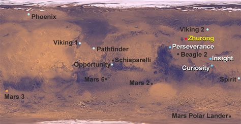 China’s Mars landing makes it the third country to land a rover on the ...