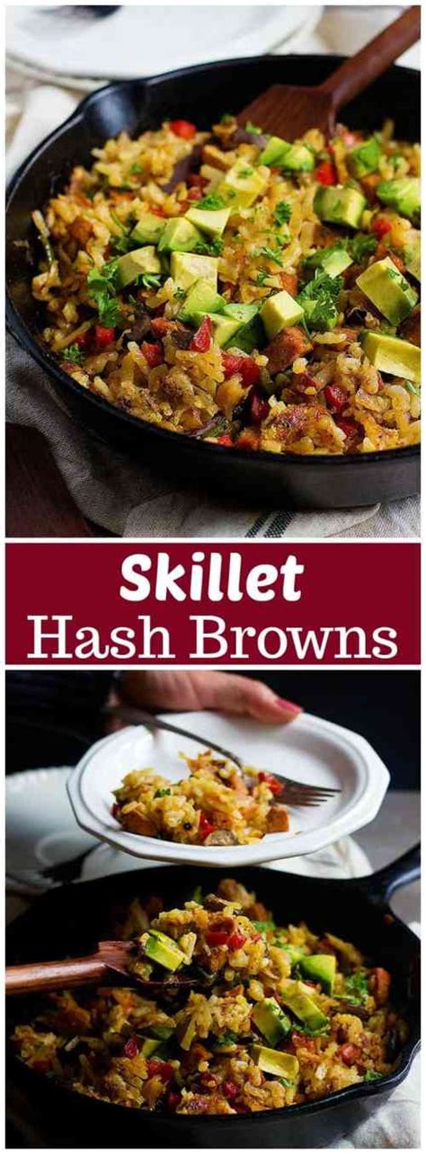 Skillet Hash Browns with Sausage • Unicorns in the Kitchen