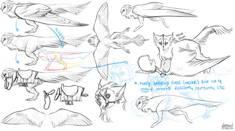 Species concept sketchy+ full perms+ anim *CLOSED* by NorthernRed Animation Sketches, Animation ...