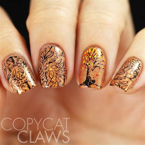 Copycat Claws: 40 Great Nail Art Ideas - Autumn