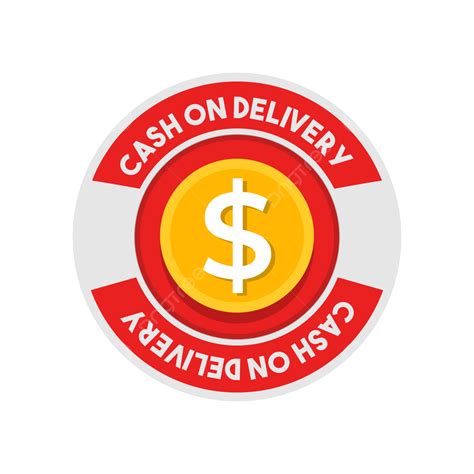 Cash On Delivery With Coin Logo, Coin, Cash On Delivery, Simple PNG and Vector with Transparent ...