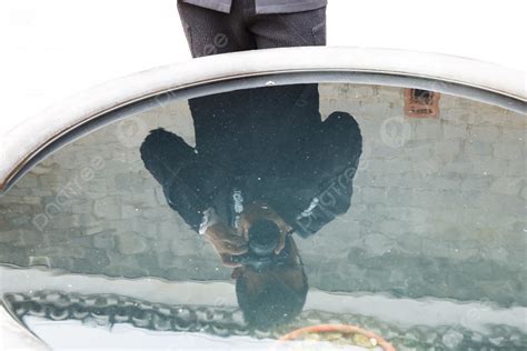 Hand Shot Self Shot Of Pool Reflection Background, Reflection, Backlight Silhouette Background ...