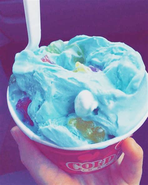 ICE CREAM!!!!!!!!!! (Cotton candy ice cream with gummy bears and ...