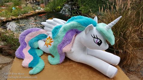 Princess Celestia Lifesize Plush 01 Main c by NeysaNight on DeviantArt