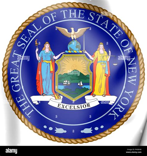 New york state seal hi-res stock photography and images - Alamy