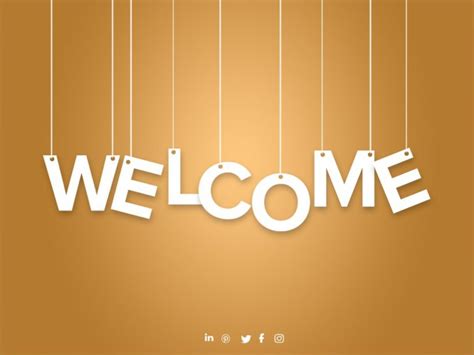 Welcome Slide 12 | Presentation slides templates, Powerpoint templates ...