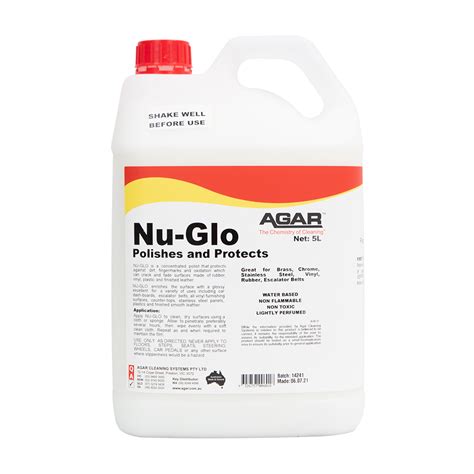AGAR NU-GLO Polishes and Protects – United Cleaning Supplies