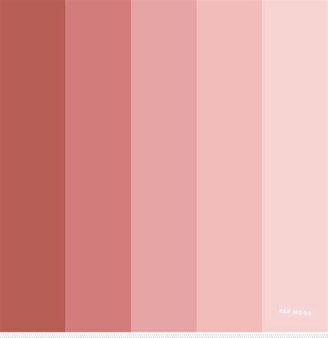 Neutral + pink and shades of redwood color palette | Neutral color