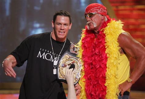 The biggest name in the world of wrestling John Cena and his family