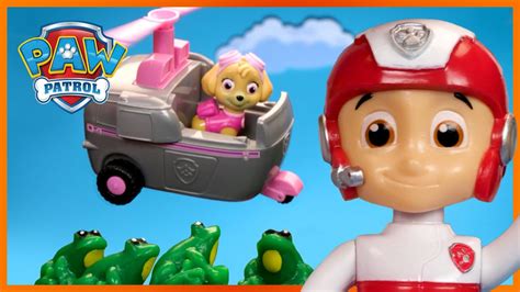 El Mejor Video De Aprendizaje De Paw Patrol Toy Para Niños Dinosaur Rescue Mission- Video ...