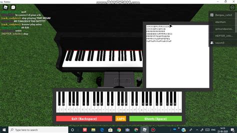 playing faded in roblox piano (easy) {sheet in desc} - YouTube