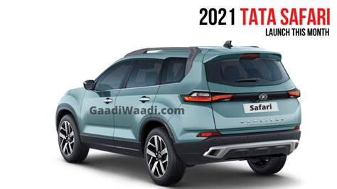 Upcoming 2021 Tata Safari Spied On Test Ahead of 26th Jan Launch