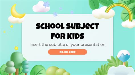 Free Kids Powerpoint Templates