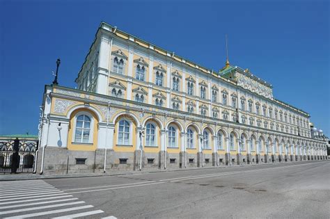 View of the Grand Kremlin Palace in the Kremlin in Moscow Editorial ...