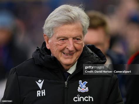 Crystal Palace manager Roy Hodgson during the Premier League match ...