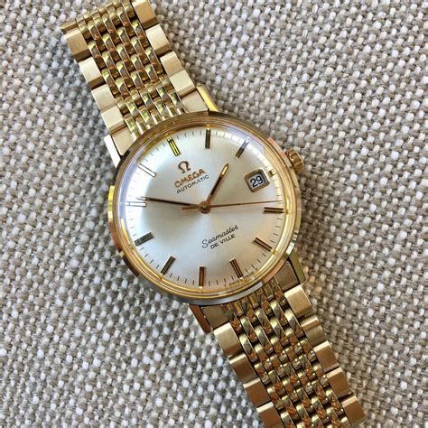 Vintage Omega Seamaster De Ville Date 6292 Gold Filled Automatic Wrist – Hashtag Watch Company