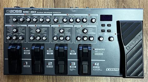 BOSS ME-80 GUITAR MULTI EFFECTS PROCESSOR (USED)