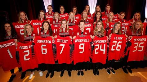 Canada unveils 23-member roster for women's hockey at Winter Olympics | CBC Sports