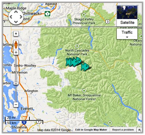 Cascade River Fishing Access | Maps | Fishing Reports