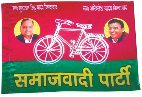 Red And Green Samajwadi Party Flag at Rs 5/piece in Lucknow | ID: 20816881048