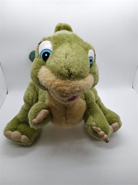 THE LAND BEFORE TIME Vintage 80s Little Foot Plush plandetransformacion.unirioja.es