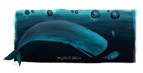 52 hertz whale by kaanbagci on DeviantArt