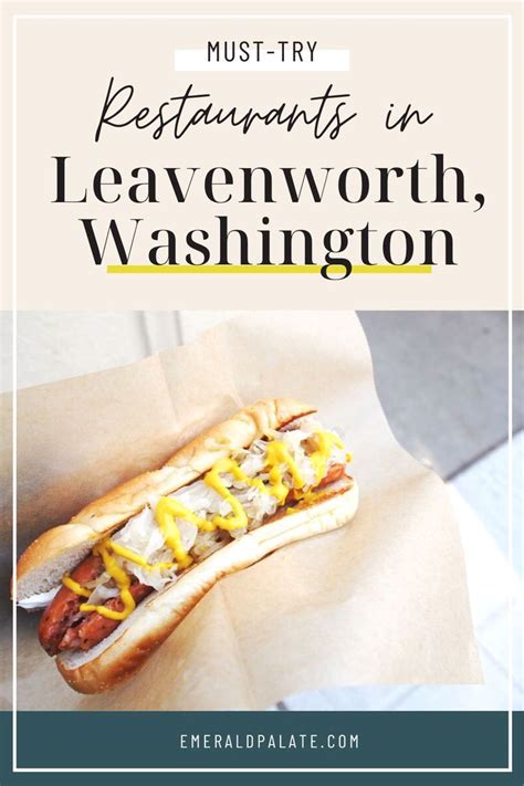 Best Restaurants in Leavenworth | Leavenworth, Leavenworth washington ...