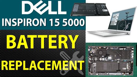 How to Replace Battery on Dell Inspiron 15 5000 (P102f) Laptop - Step-by-Step🪫🔋 - YouTube