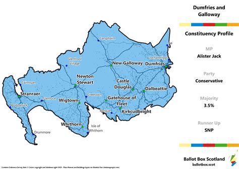 Dumfries and Galloway Constituency Map – Ballot Box Scotland