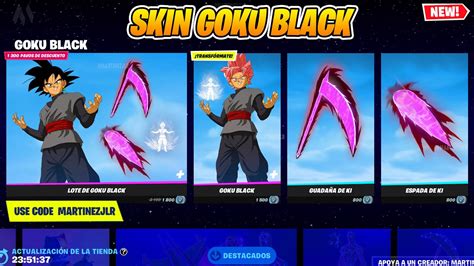 CONSIGUE SKIN "GOKÚ BLACK" en FORTNITE! AHORA MISMO! Lote de Goku Black ...