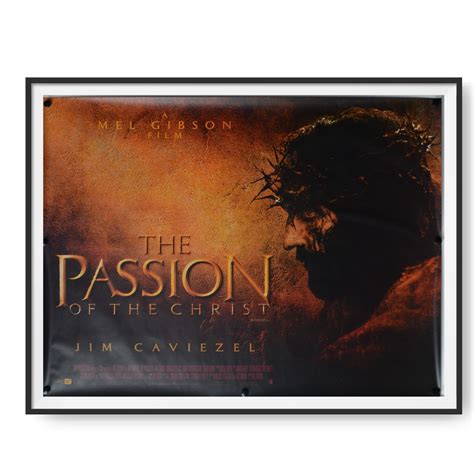 The Passion of the Christ (2004) Original UK Quad Poster - Cinema ...