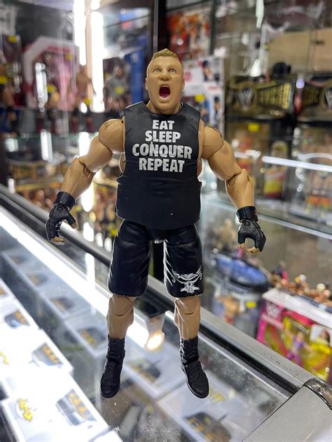 WWE Mattel Elite Brock Lesnar, Hobbies & Toys, Toys & Games on Carousell