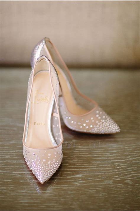 Christian Louboutin Bridal-Shoes | Heels, Wedding shoes, Me too shoes