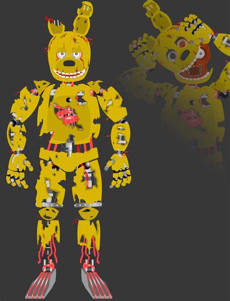 FNaF3 Spring trap by hookls on DeviantArt