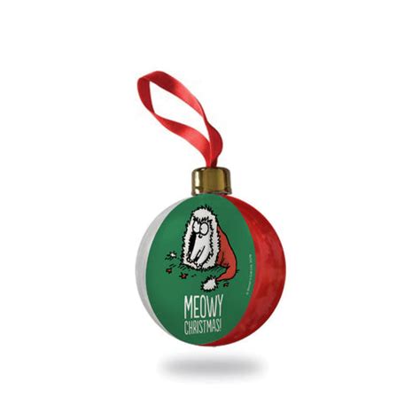 Simon's Cat Christmas Bauble - Green – Simon's Cat Shop