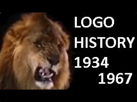 MGM - Tanner the Lion Logo History (1934-1967) - YouTube