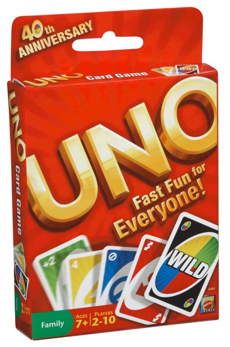 Uno Card Game, Single Unit | eBay