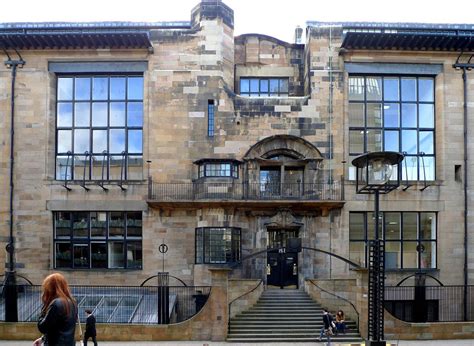 Restoration has begun at the Charles Rennie Mackintosh building after two years