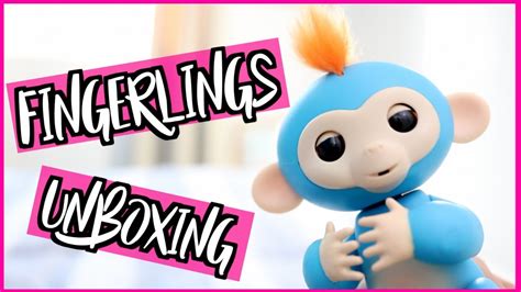 WowWee FINGERLINGS TOY MONKEY UNBOXING | HONEST REVIEW - YouTube