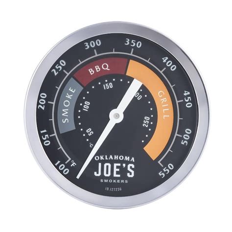 Oklahoma Joe's Round Grill Thermometer in the Grill Thermometers department at Lowes.com