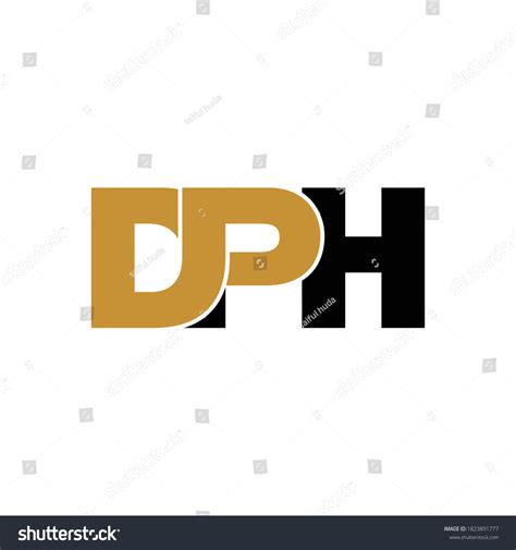 Dph Letter Monogram Logo Design Vector Stock Vector (Royalty Free) 1823891777 | Shutterstock