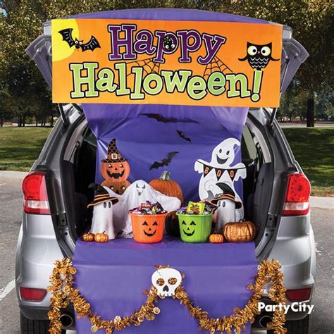 Trunk or Treat Ideas & Supplies | Party City | Trunk or treat, Truck or treat, Halloween car ...