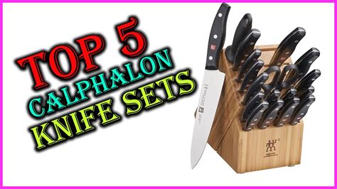 Top 5 Best Calphalon Knife Sets In 2021 Reviews - YouTube