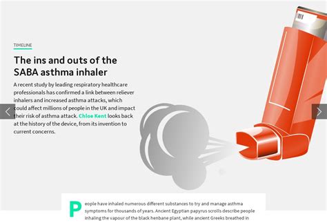 The ins and outs of the SABA asthma inhaler - Medical Technology | Issue 34 | December 2020