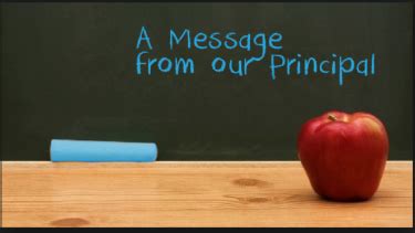 Principal's Welcome Back Letter | Auguston Traditional Elementary