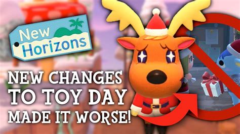 These Changes Made Toy Day WORSE in Animal Crossing New Horizons - YouTube