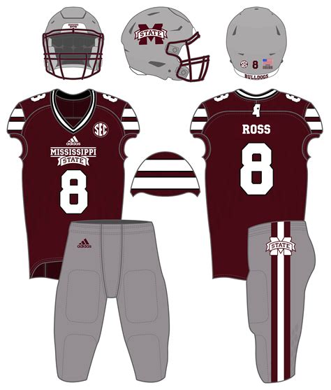 2016 Mississippi State Football Uniforms Review - Hail State Unis