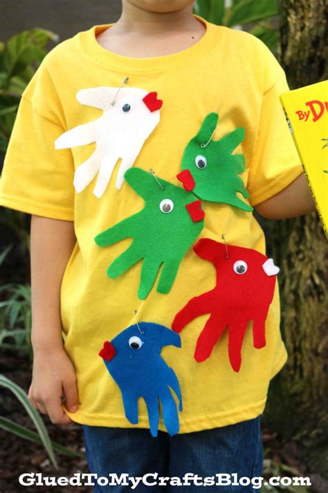 DIY One Fish, Two Fish Costume For Dr. Seuss Week